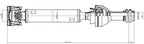 Drive Shaft for Dodge Ram 1500 SLT Crew Cab (2002–2004)