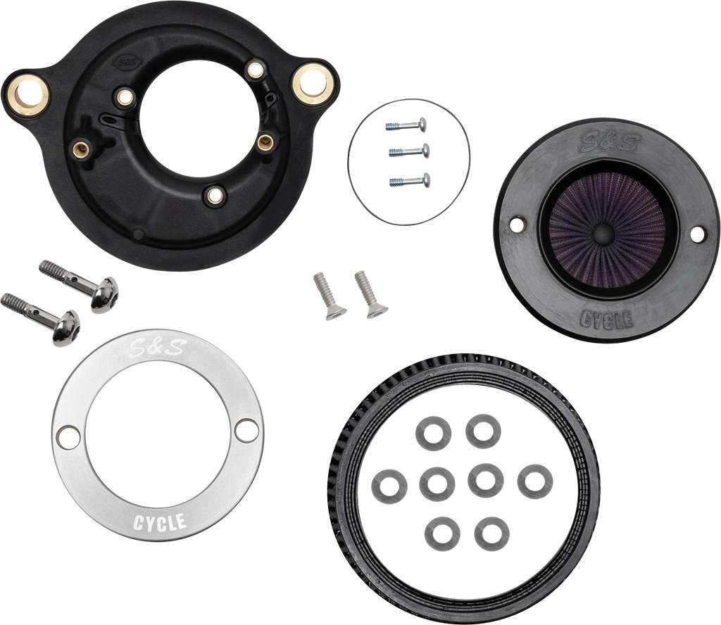 S&S Air Stinger Stealth Air Cleaner Kit for Harley Touring Softail (2017–2023)