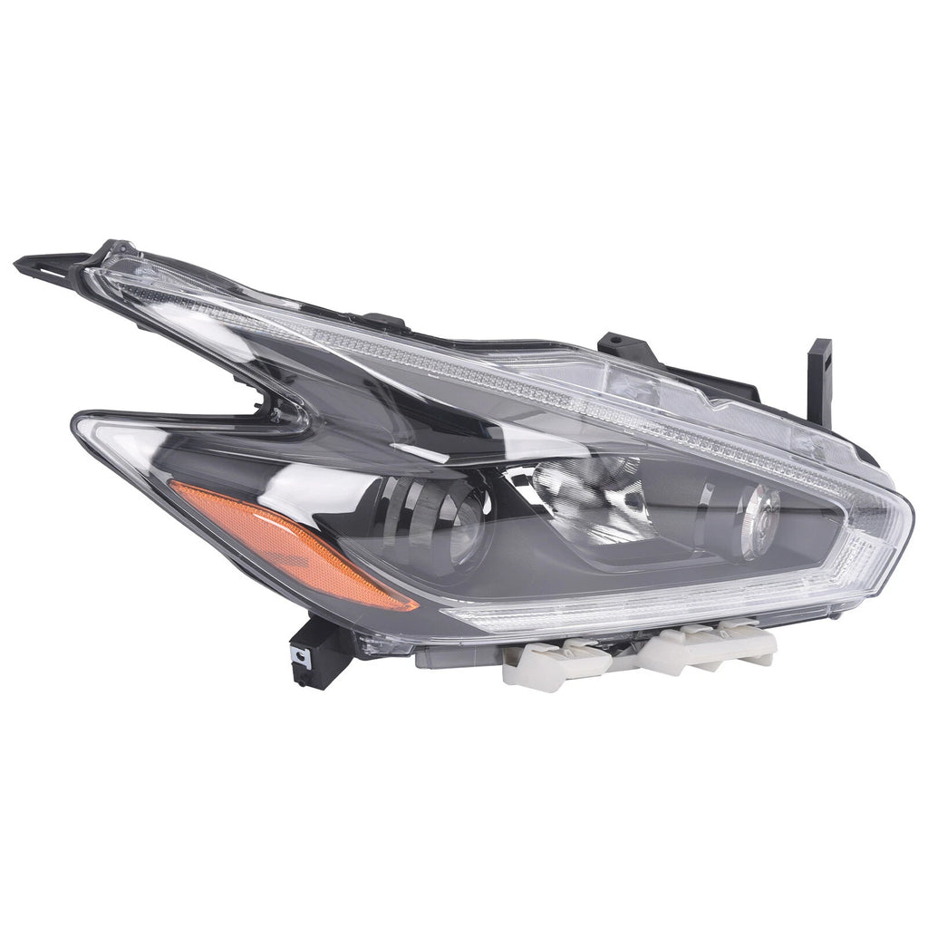 Set of 2 Headlight Assemblies for Nissan Murano (2015-2018)