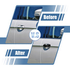 Set of 4 ABS Exterior Side Door Handle Cover Trim for Ford Fusion (2013–2020)