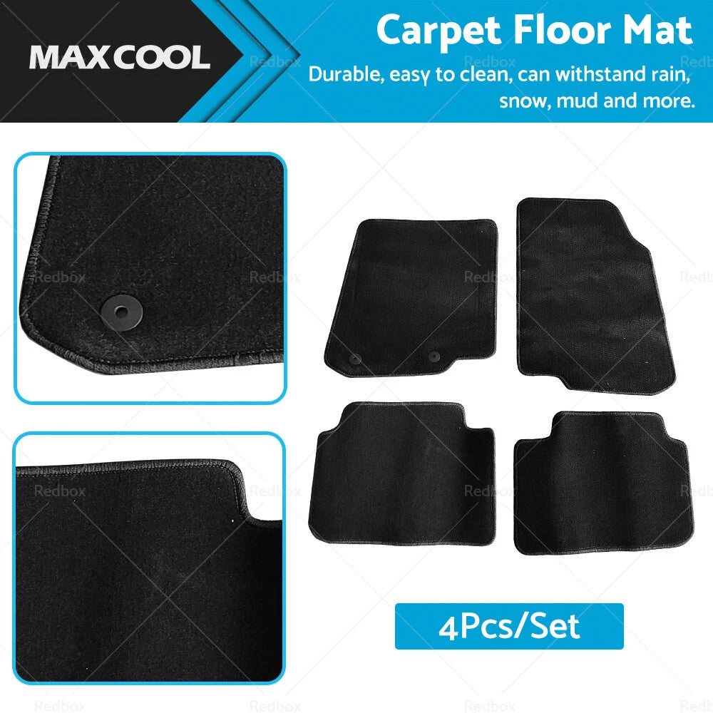 Set of 4 Carpet Floor Mats for Ford Falcon FG XR6 XR8 MK1 (2008–2016)