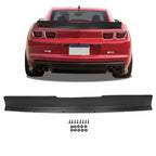 Rear Duckbill Trunk Spoiler for Chevrolet Camaro (2010–2013) Unpainted Black