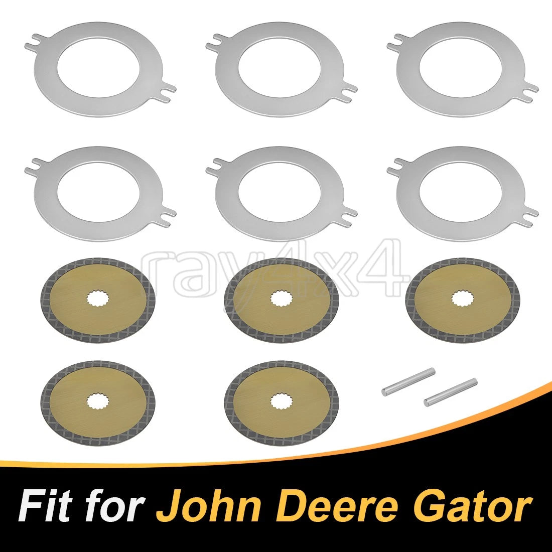 Wet Brake Disk Kit & Parking Brake Seal Kit for John Deere Gator (AM140806, AM148465)