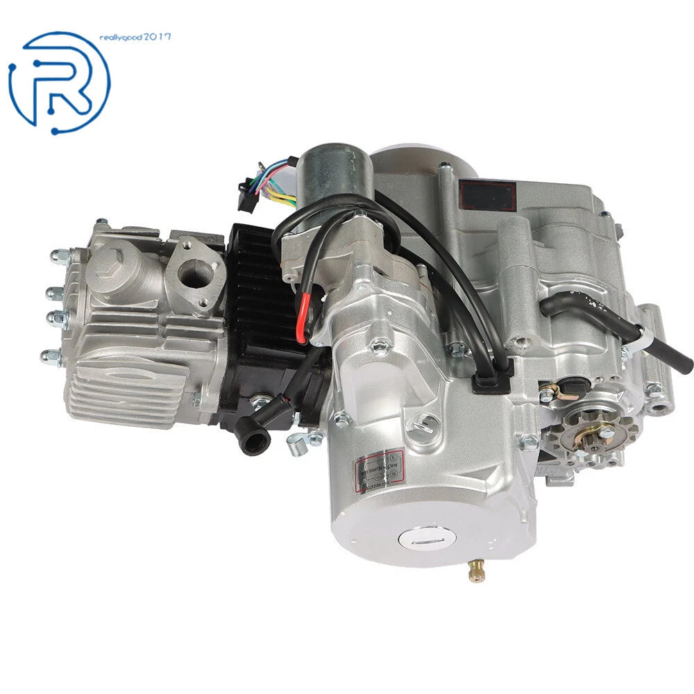 3-Speed Semi Auto Engine for ATV 125cc (Electric Start, Reverse)