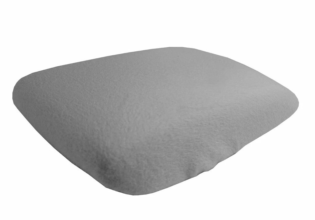 Fleece Console Lid Armrest Cover for Acura TL (2004–2008) Gray