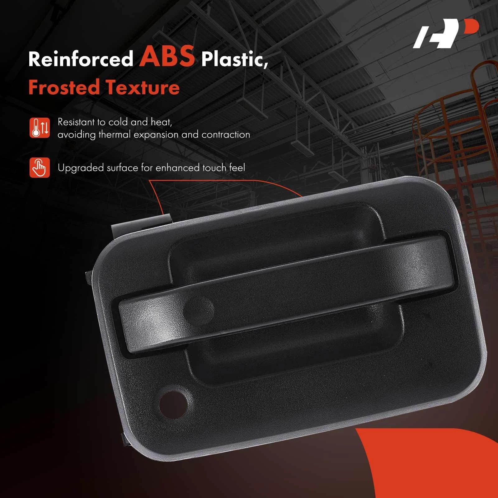 Front Right Black Exterior Door Handle for Ford F-150 (2015–2023)