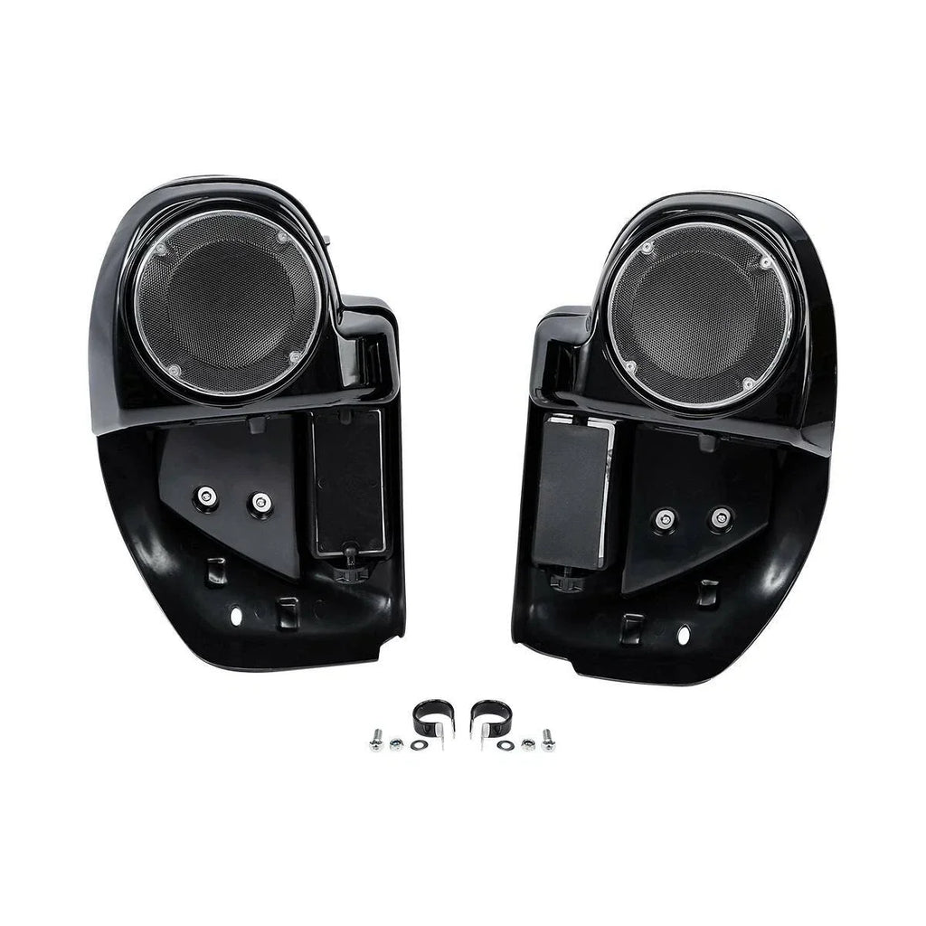 6.5" Lower Vented Speaker Box Pod for Harley Touring Road King (2014-2024)