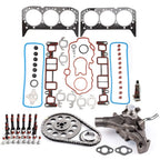Set of 10 Diamond Head Gasket Bolts & Water Pump Timing Chain Kit for GMC Jimmy (2001)
