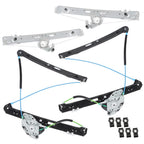 Set of 4 Power Window Regulators for BMW 325i (2001–2005)