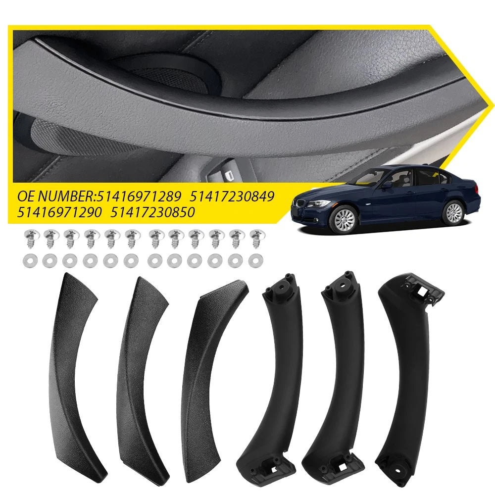 Interior Door Panel Handle Pull Trim Cover for BMW E90 325i 328i 335i 330i