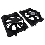 2X Radiator Cooling Fan Assembly for Acura MDX Honda Passport (2014–2022)