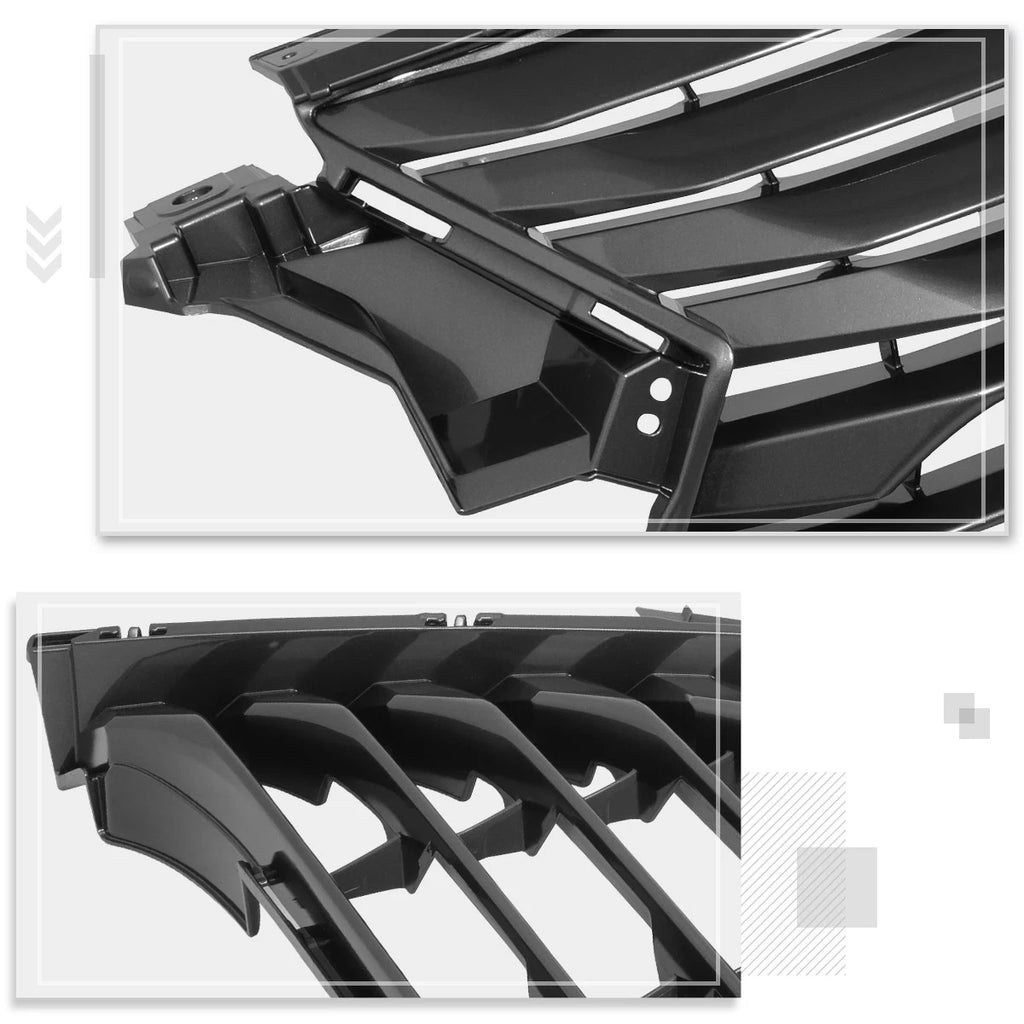 Grille for RX350/RX350L/RX450H (2016–2019) Horizontal Slats w/Badge Slot