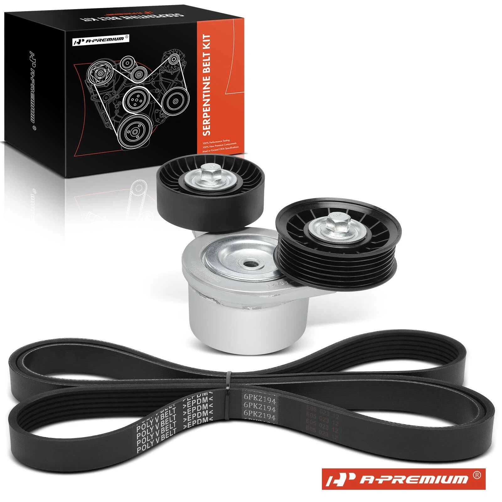 Serpentine Belt Drive Component Kit for Jeep Grand Cherokee WK (2005–2010)