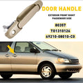 Front Right Exterior Door Handle for Toyota Sienna (1998–2003) Beige
