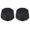 2 Matte Black Hub Caps for Polaris Sportsman 570 SP (2015–2025)