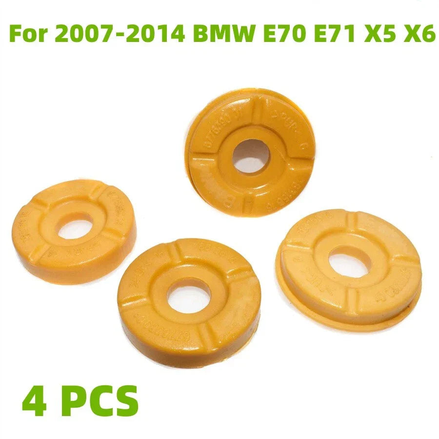 4 x Front Strut Mount Support Shock Bushings for BMW E70 E71 X5 X6 (2007-2013)