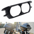 Black Headlight Trim Cover Bezel for Harley Road Glide FLTRX (2015-2023)
