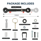 Sway Bar Links for Jeep Cherokee TJ (1998–2006) & XJ (1984–2001) 2.5-6" Lift