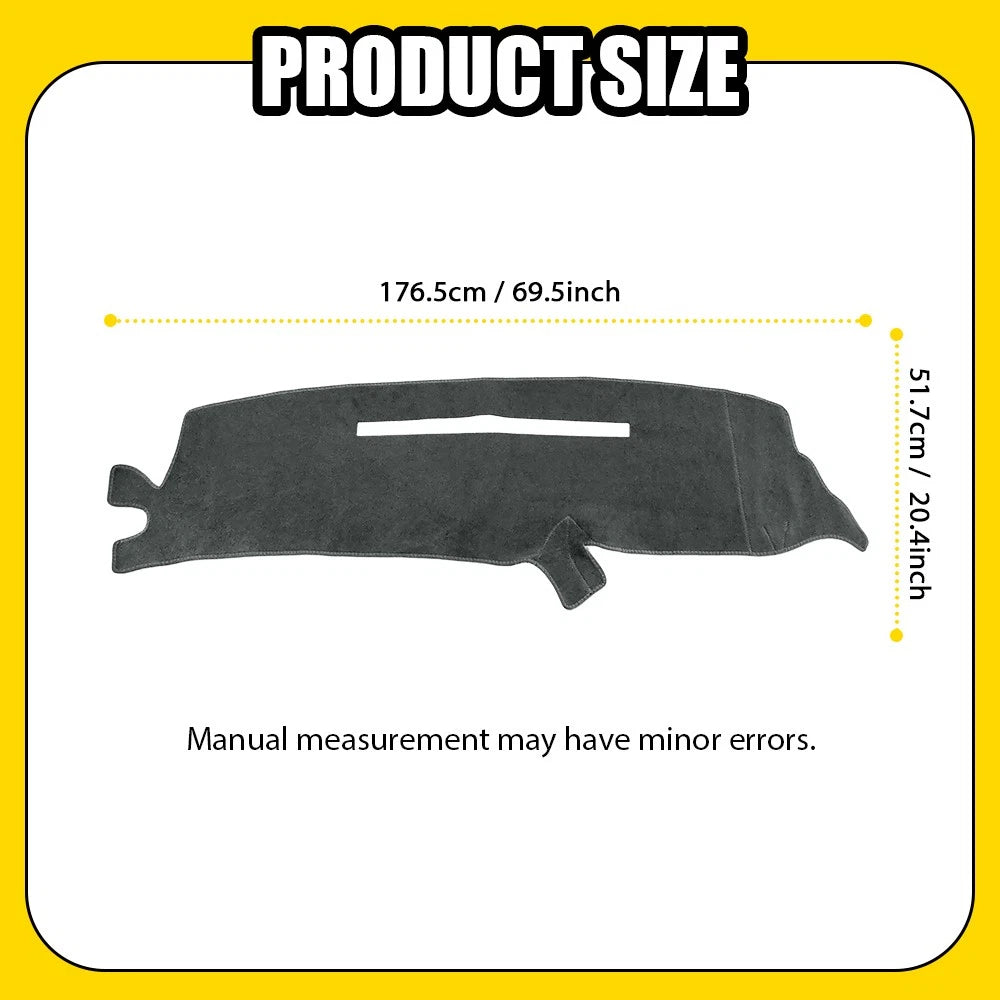 Dashmat Dashboard Cover for Chevy Silverado C1500 C2500 C3500 (1998)