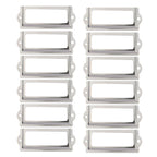 Drawer Cabinet Label Pull Handle 60x24mm (12/48pcs)