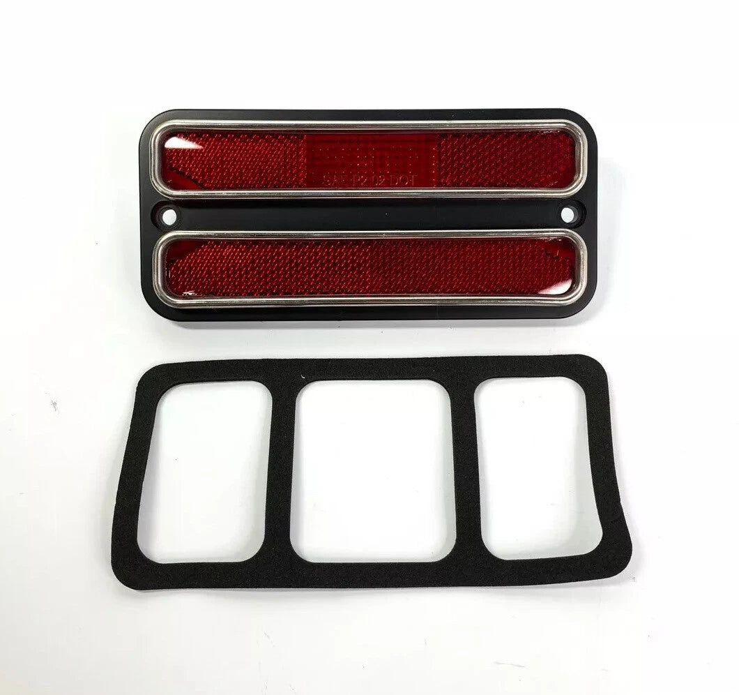 Side Marker Lights Red Pair for 1968-1972 Chevy GMC Truck Turn Signals