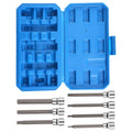 Set of 7 Extra Long Hex Sockets for (3-10mm)
