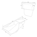 Seat Pad for Harley Electra Glide, Street Glide, Road Glide (2014–2023)