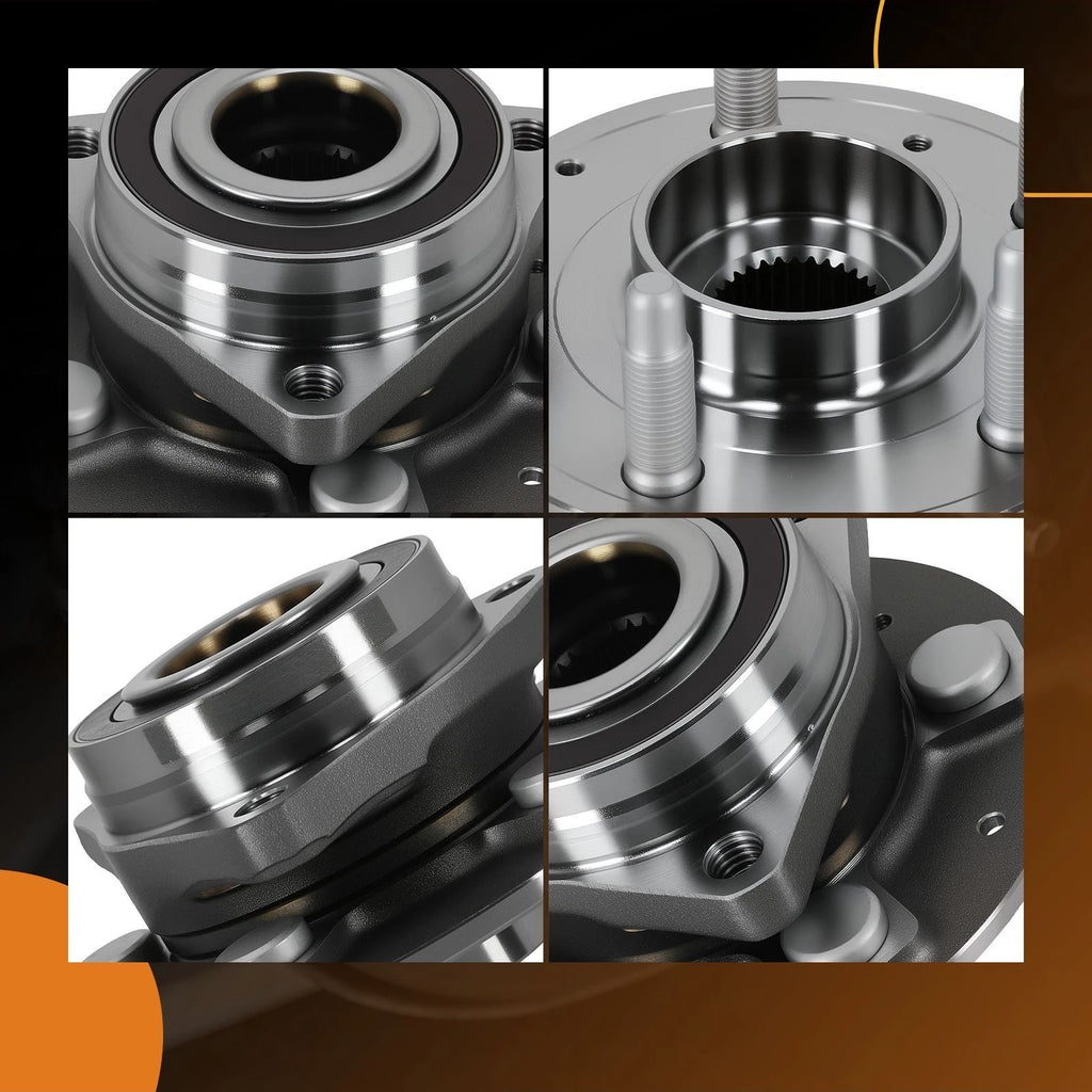 Set of 2 Front Left Right Wheel Hub Assembly for Buick Envision (2019) WB512579 H512579