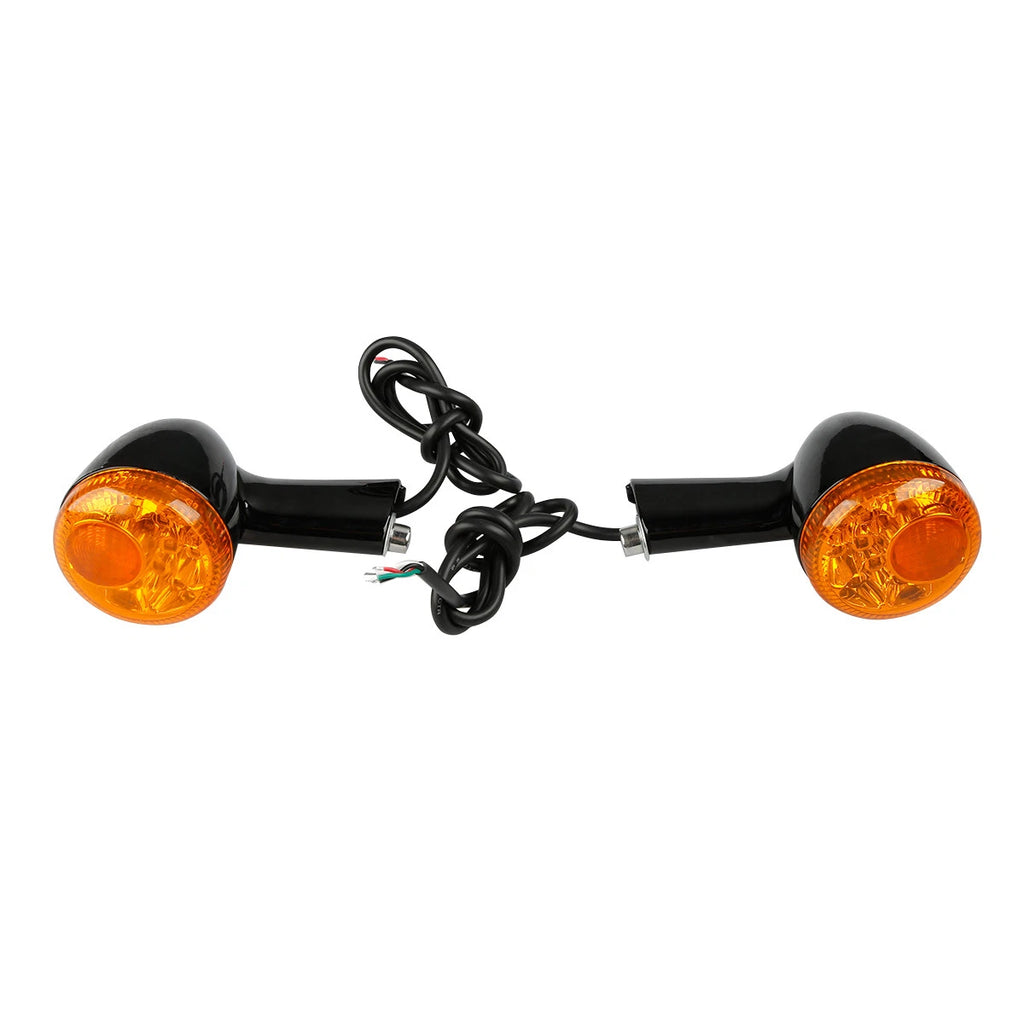 LED Black Rear Turn Signals for Harley Sportster XL883 1200 (1992–2022)