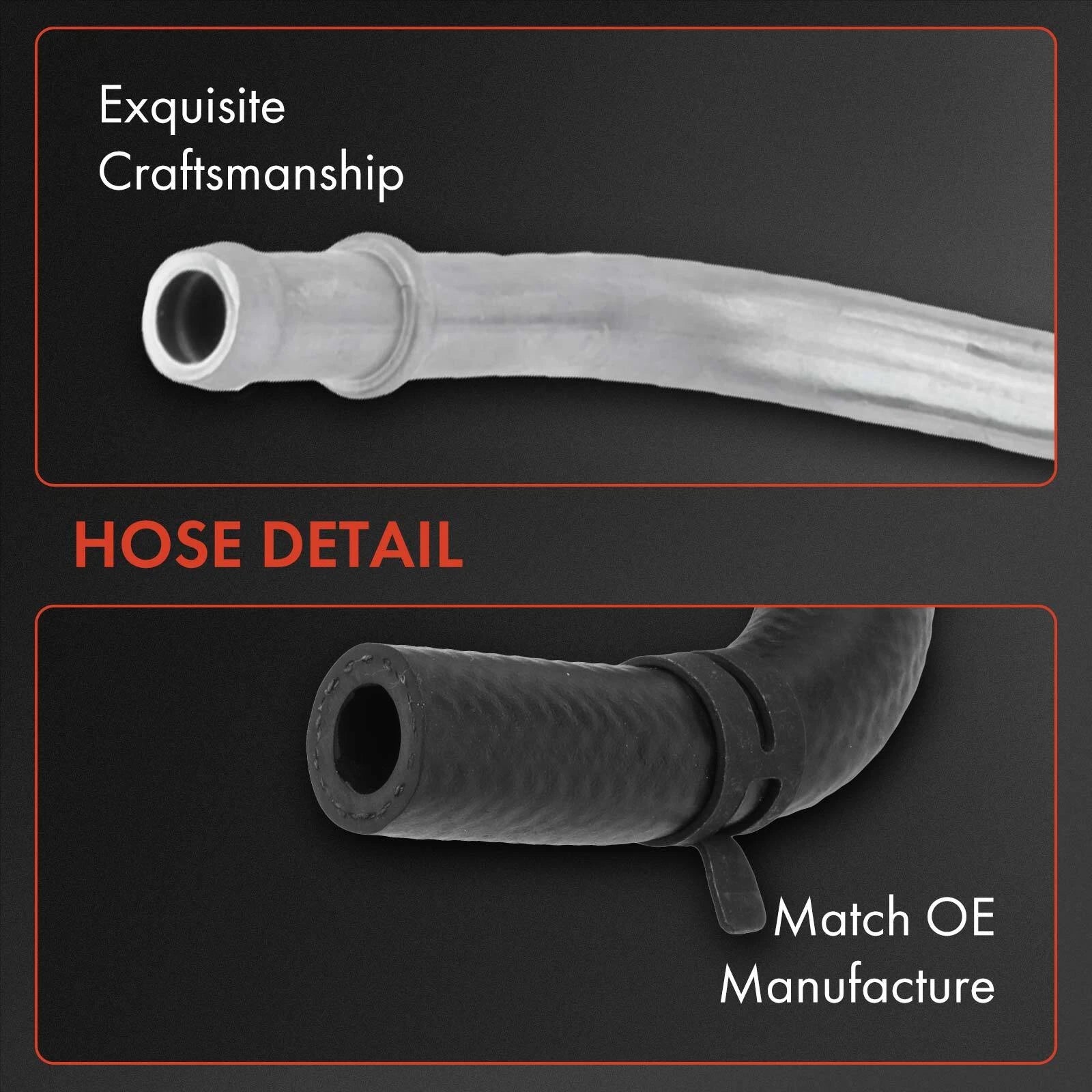 Power Steering Return Line Hose for Ford Mercury L4 2.3L