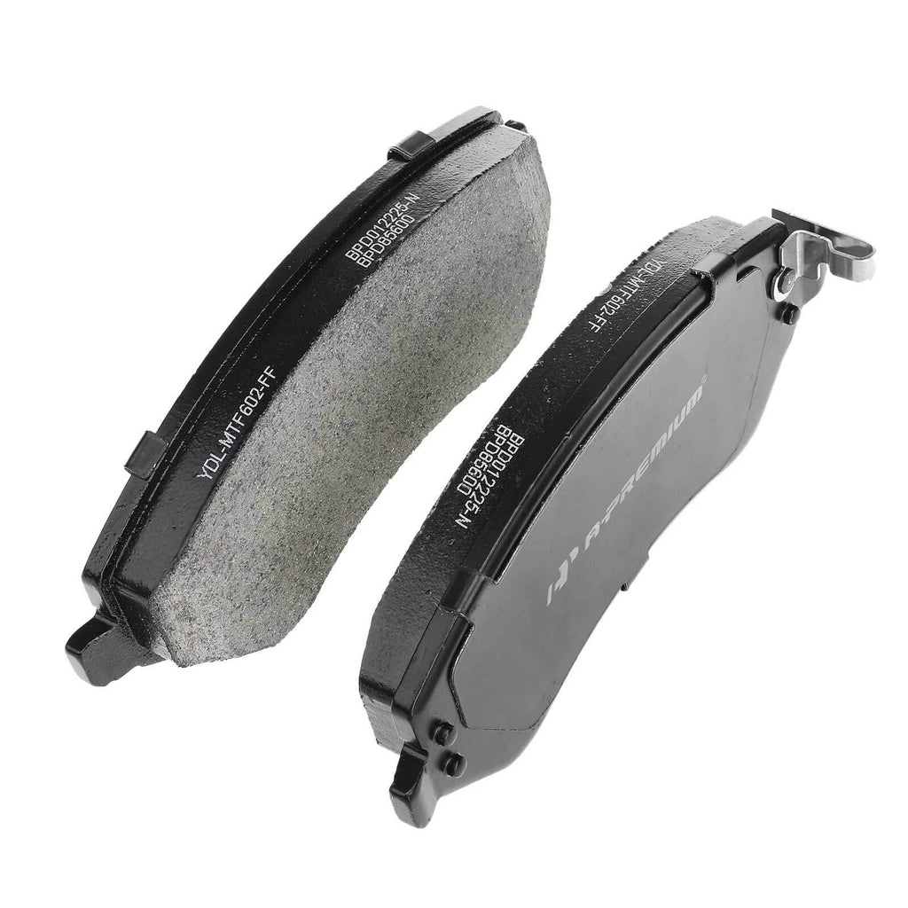 8x Front & Rear Ceramic Brake Pads for Jeep Liberty (2003-2007)