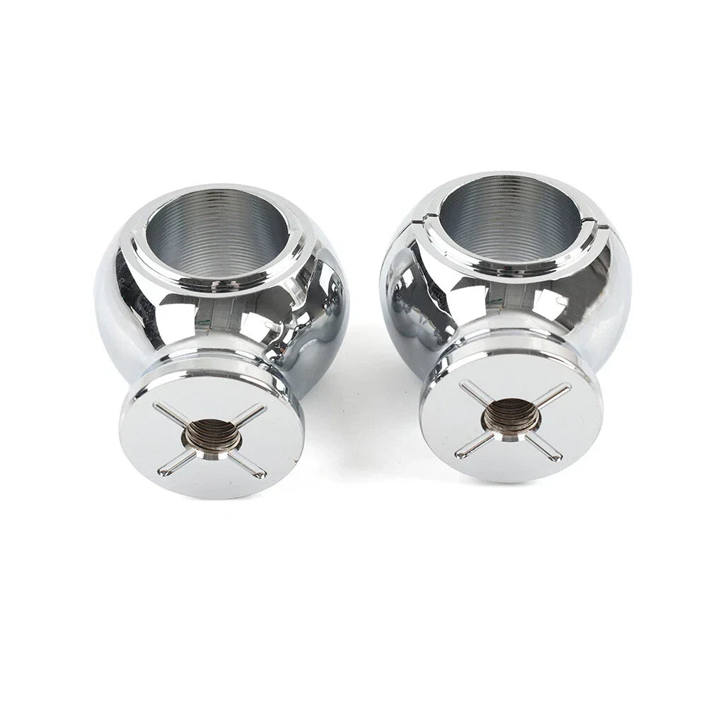 32mm 1.25" Fat Handlebar Risers Clamp Chrome for Harley Touring