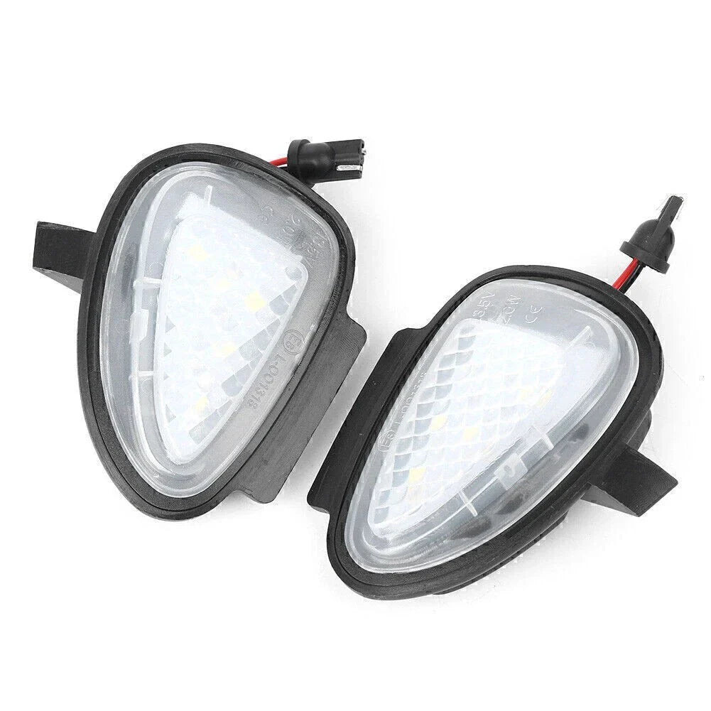 LED Under Side View Mirror Puddle Light Lamps for VW Golf, Touran (2009-2019)