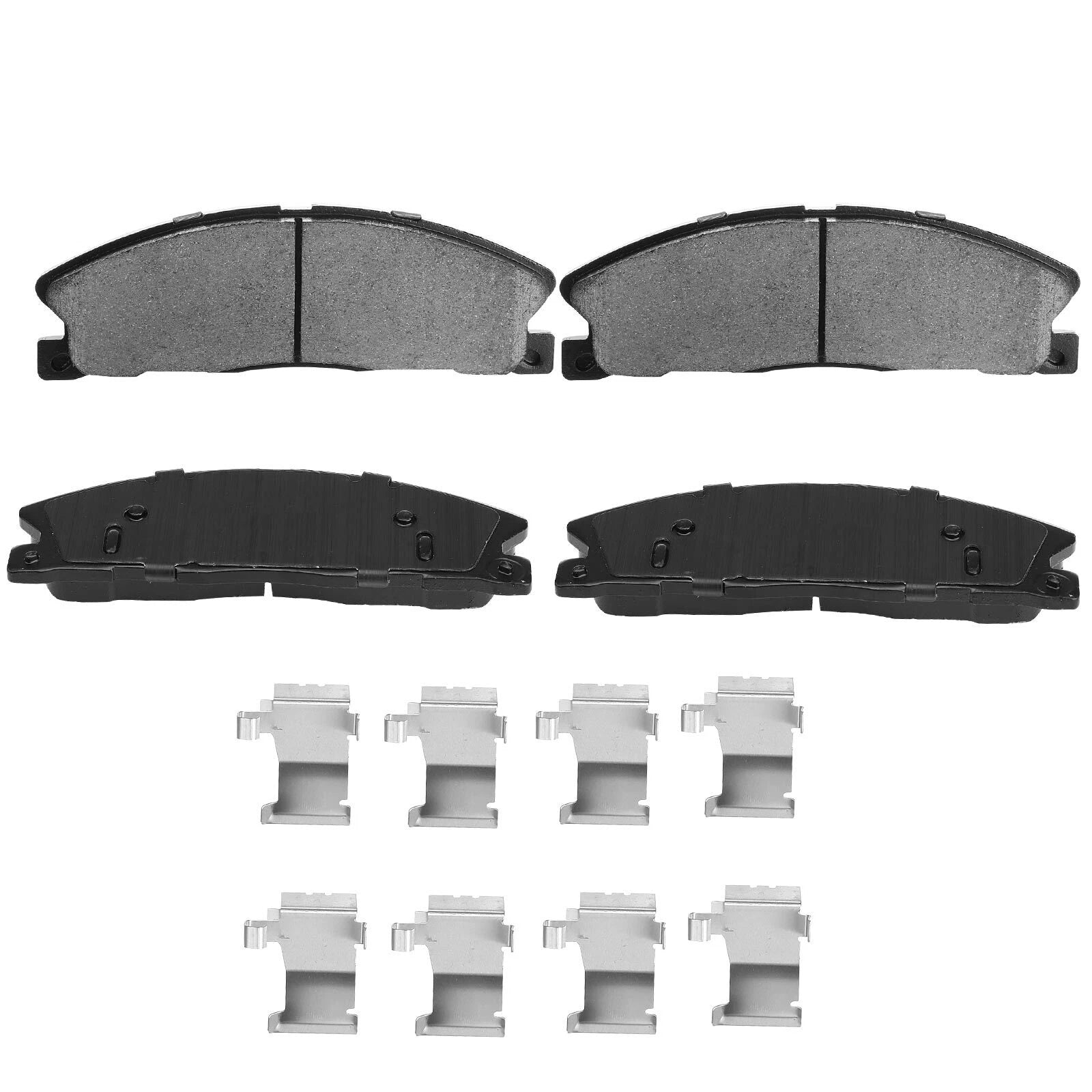 Set of 4 Front Ceramic Brake Pads for Ford Explorer Taurus Flex (2013-2019)