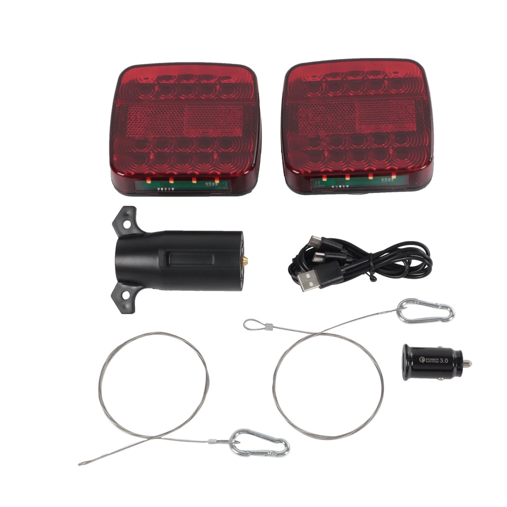 Rechargeable LED Trailer Lights for Trailer (Wireless Magnetic)