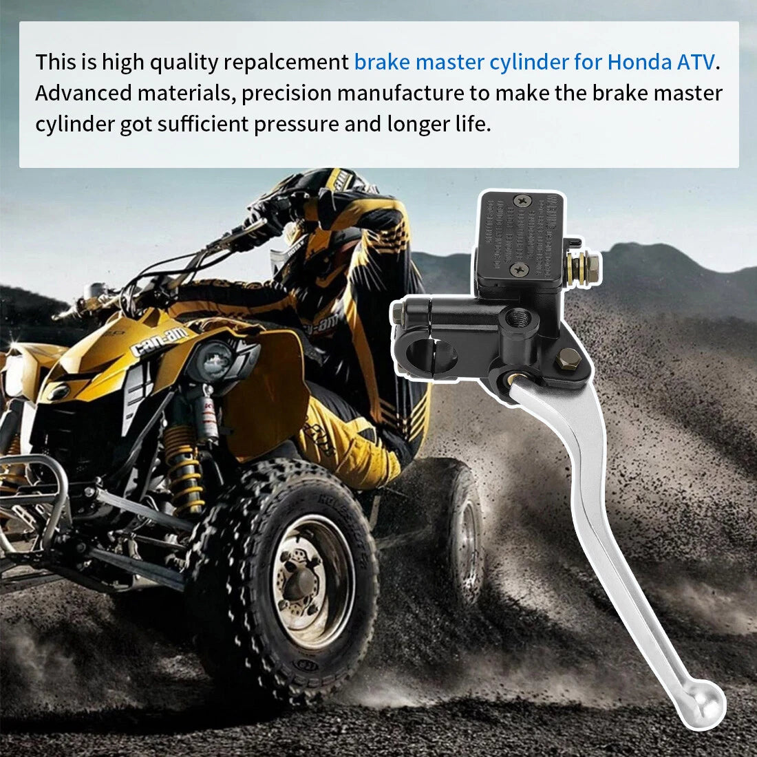 Right Front Brake Master Cylinder for Can Am Renegade 500 800 Outlander 800R (2007–2018)