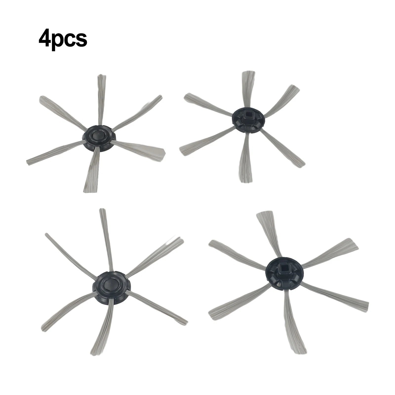 Set of 4 Side Brushes for Multilaser HO041 Mondial