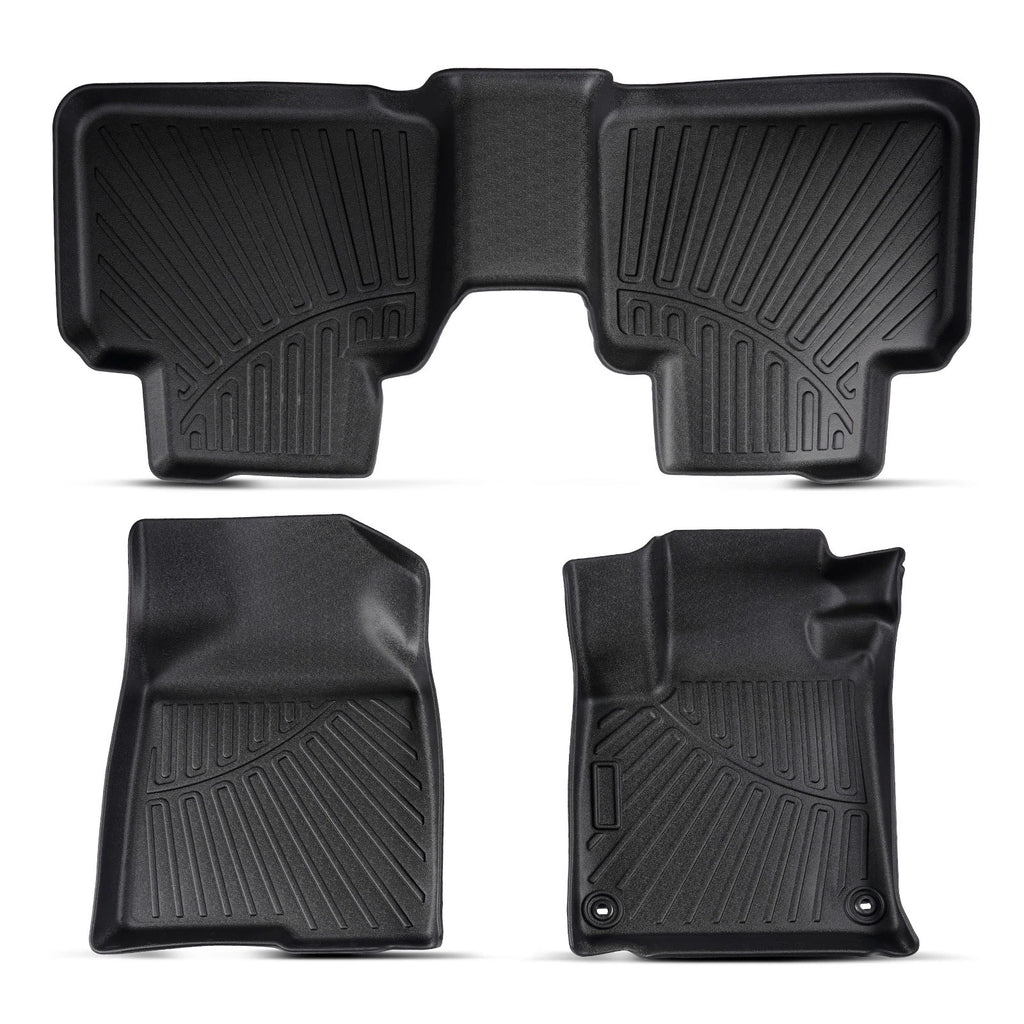 Set of 4 TPE Rubber Floor Mats for Honda Accord Sedan (2018–2022)