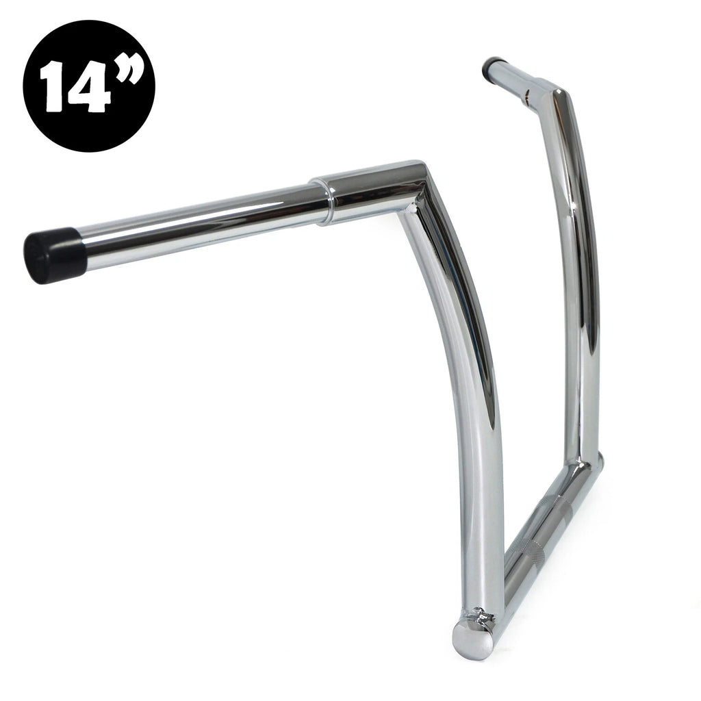 Triple Chrome 14" Rise Ape Hanger Handlebar for Harley Road Glide (2015–2023)