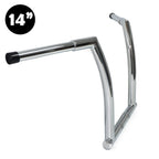 Triple Chrome 14" Rise Ape Hanger Handlebar for Harley Road Glide (2015–2023)