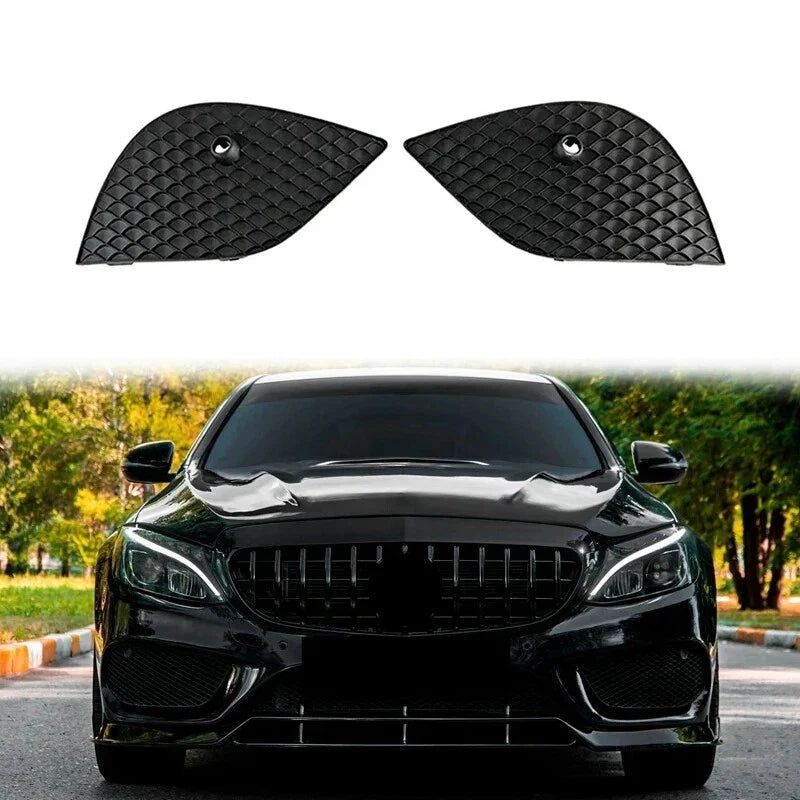Lower Side Grill Side Front Bumper for Mercedes Benz C-Class W205 (2019–2021)
