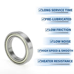 Deep Groove Ball Bearing P6 for Scooter Skateboard Wheel (45x68x12mm)