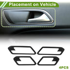 Set of 4 Interior Door Handle Bowl Cover Trim for Chevrolet Colorado (2023–2025)