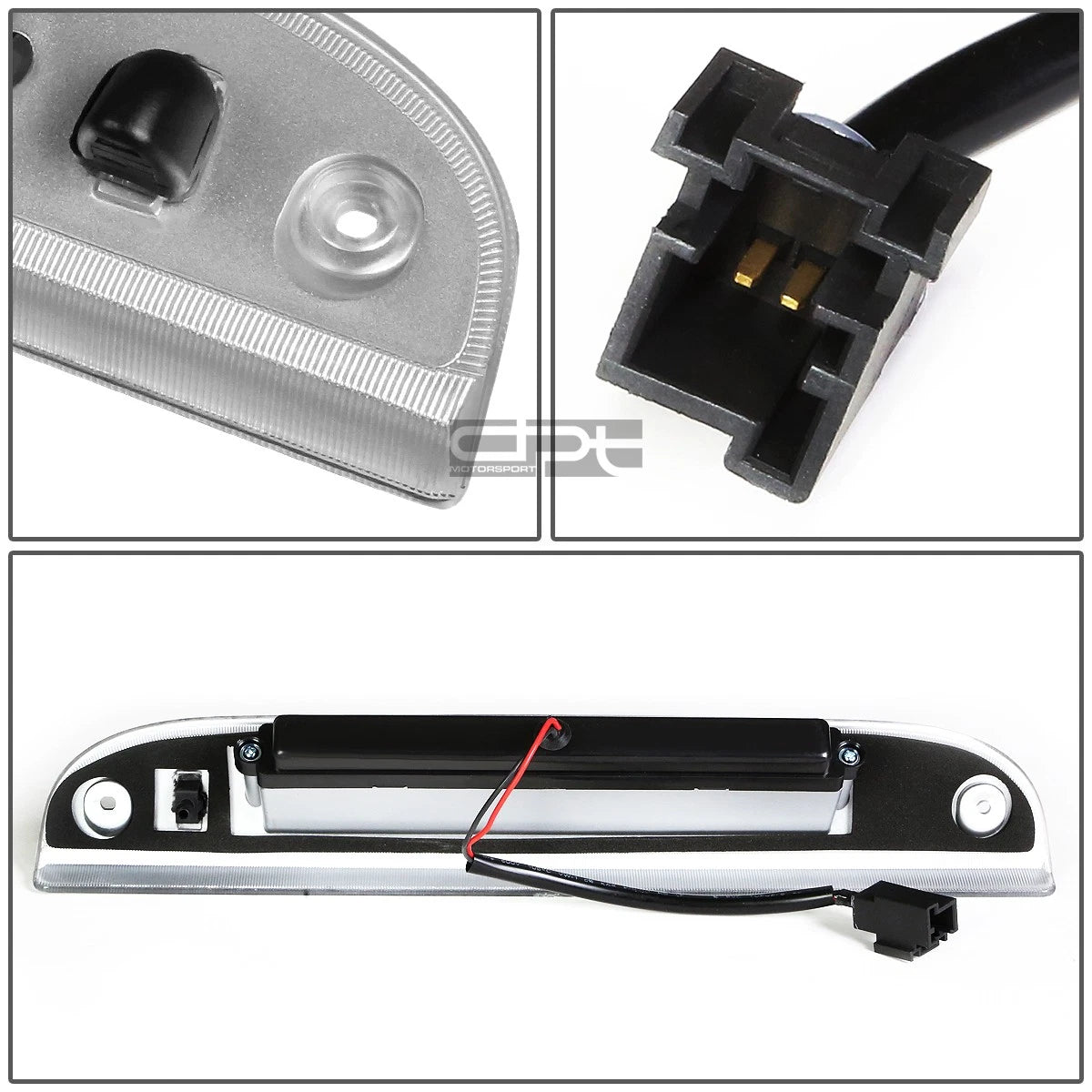 LED Third Tail Brake Light Lamp Chrome for Explorer Mountaineer (2002–2010)