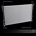 Aluminum Radiator for Ford Flex Explorer/Lincoln MKT (2010–2019) DPI 13185