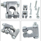 Battery Terminal Kit for RV Marine Off Road (Top Post, Zinc)