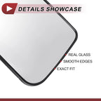 Heated Left Driver Side Tow Mirror Glass for Ford F150 