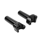 4.5" Black Straight Handlebar Risers for Harley Dyna Sportster Softail