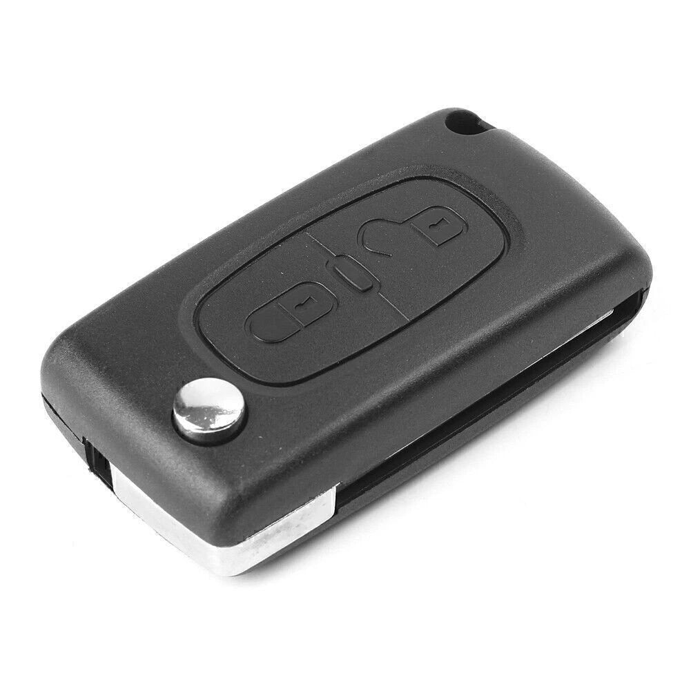 2-Button Remote Smart Key Fob Shell Cover for Peugeot 207 307 308 407 607