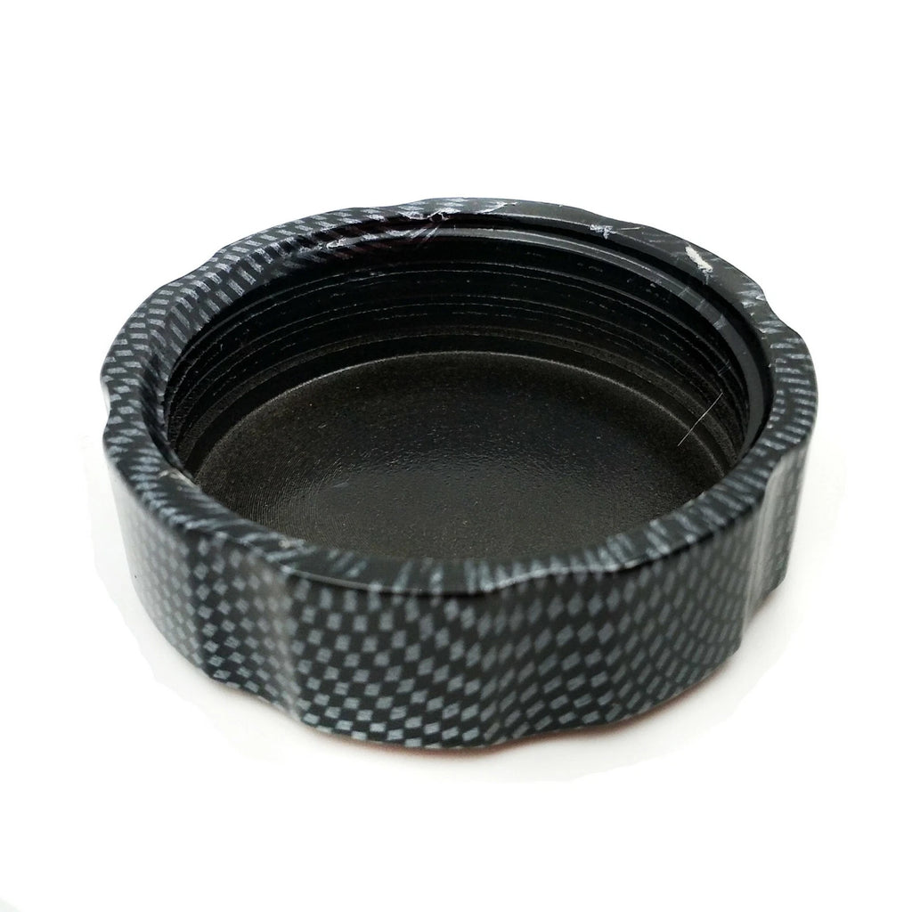 Carbon Brake Fluid Reservoir Cap Cover for Suzuki GSXR 600 750 1000 (2001–2023)